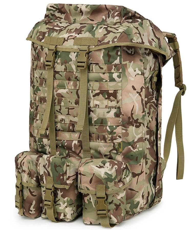 Airborne Style Bergen Multi Terrain Camo