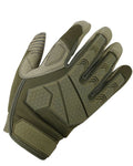 Alpha Tactical Gloves Green Black Multi Terrain Camo