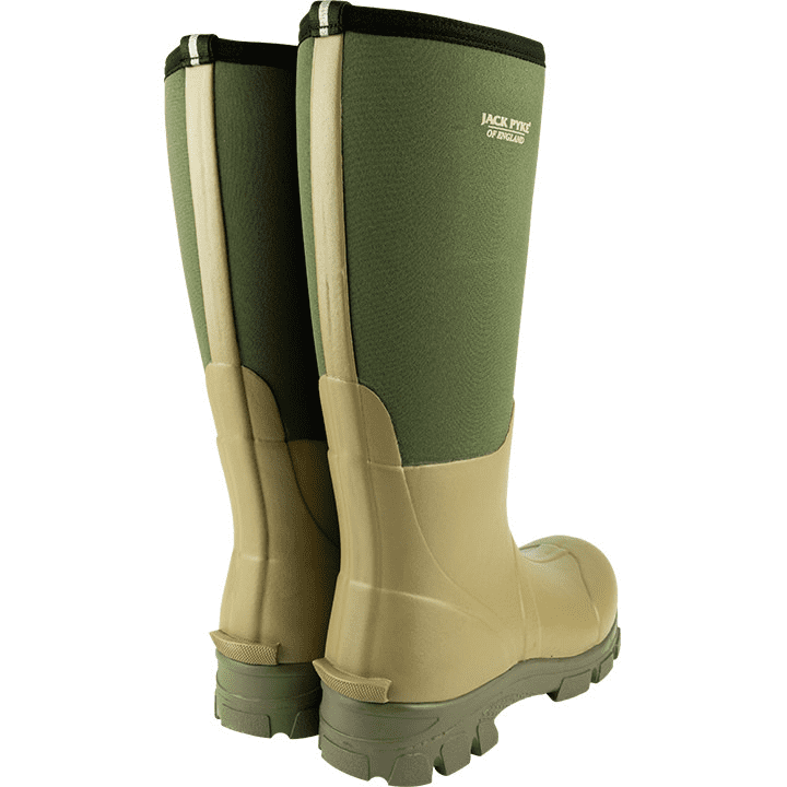 Ashcombe Neoprene Wellington Boot Green