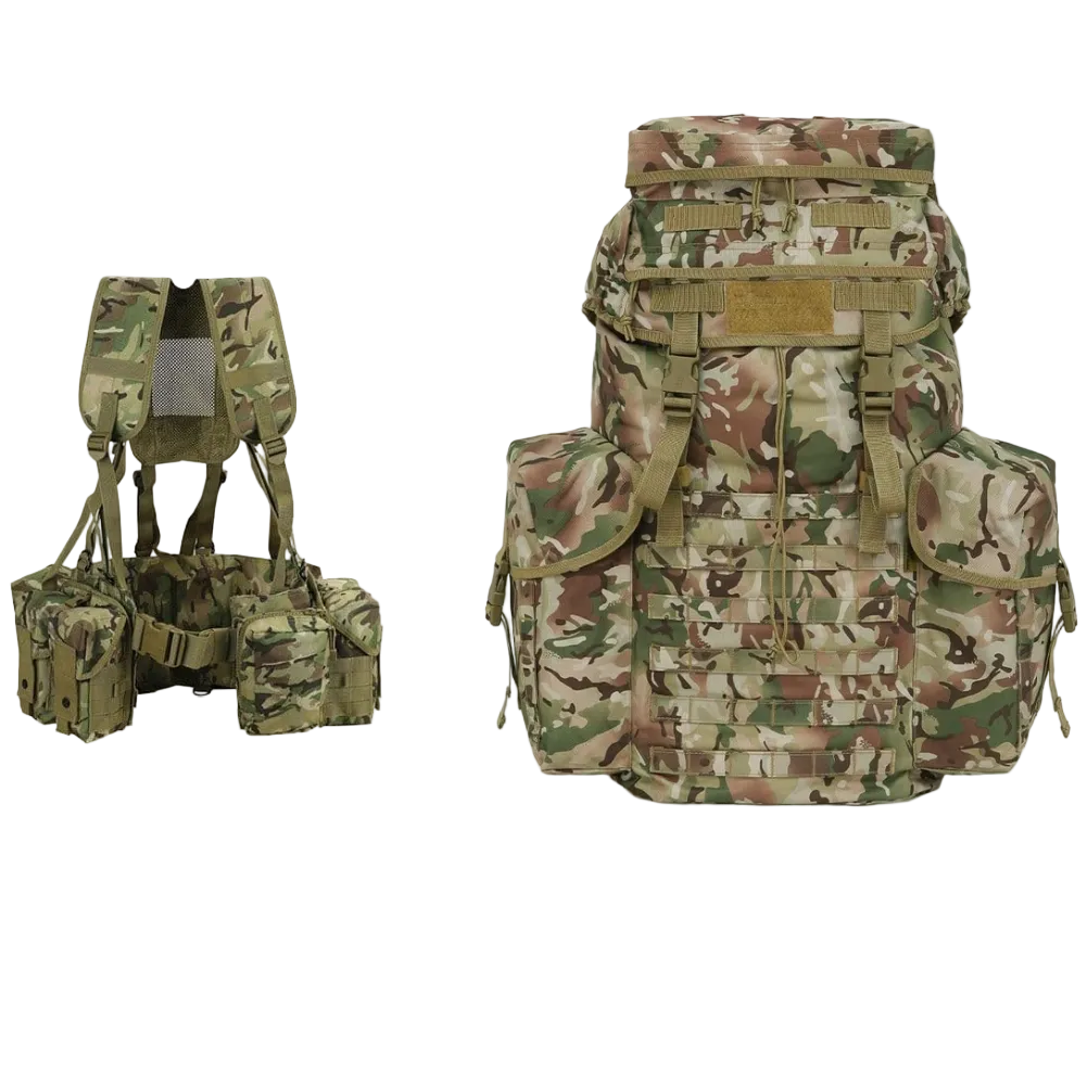 Cadet Pack 50L Bergen and Webbing Set Uniform Stores Tactical