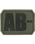 Blood Group Velcro Patch