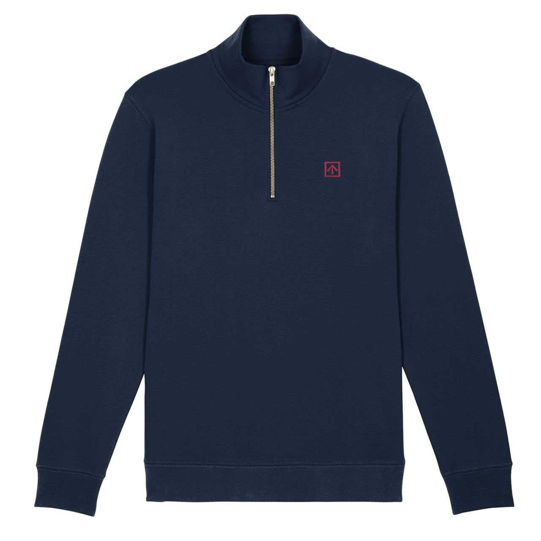 Broad Arrow Classic Zip Up Sweater