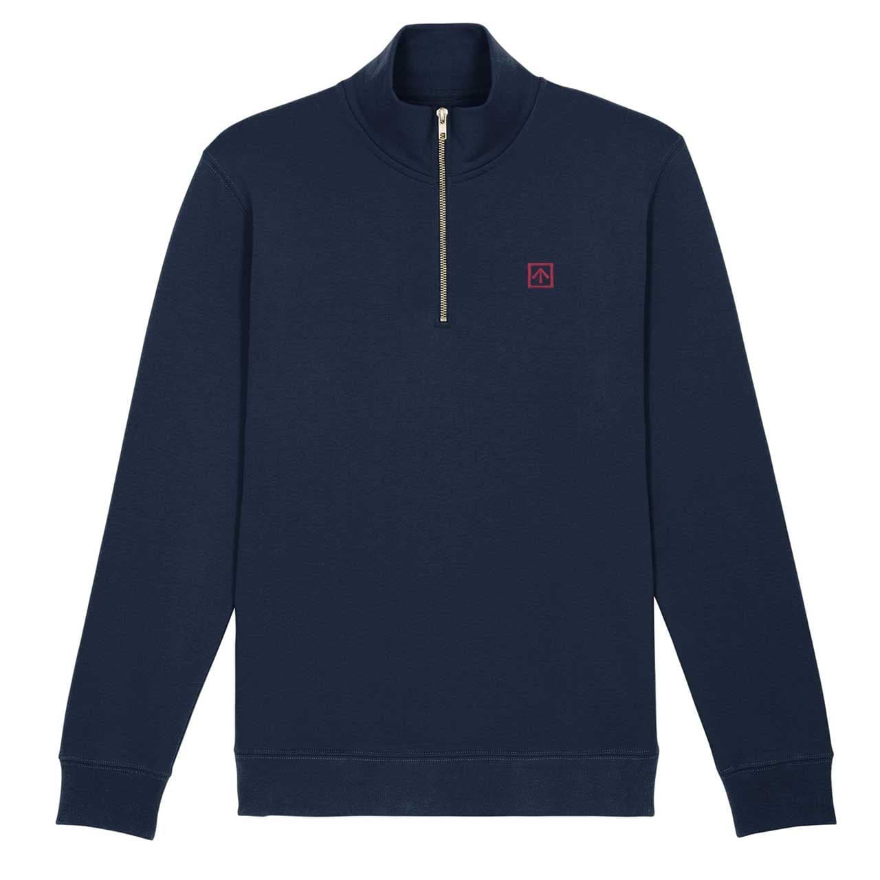 Broad Arrow Classic Zip Up Sweater