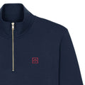 Broad Arrow Classic Zip Up Sweater