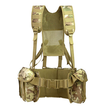Cadet Assault Webbing Multi Terrain Camouflage