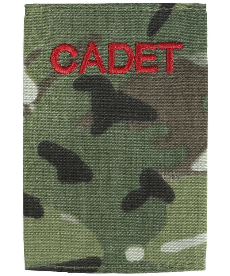 Btp Ranks Cadet Rank Slides Multi Terrain Camo