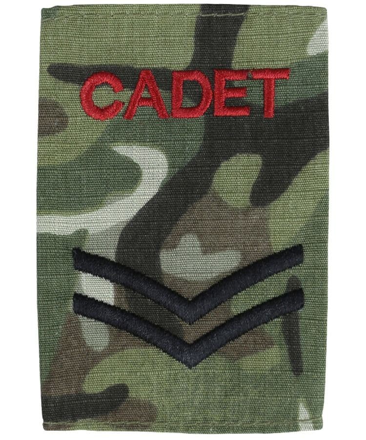 Cadet Rank Slides Multi Terrain Camo