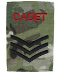 Cadet Rank Slides Multi Terrain Camo