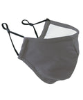 Cotton Face Mask 3-Layer Khaki/Grey/Navy