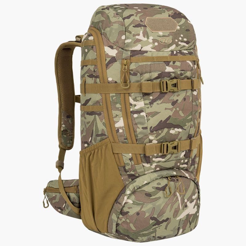 Highlander Eagle 3 Backpack HMTC 40L Multi Terrain Camouflage Daysack