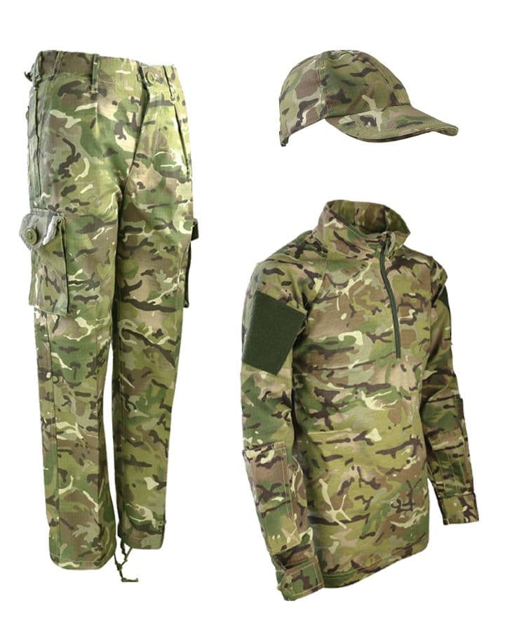 Kids Camouflage Trooper Army Kit