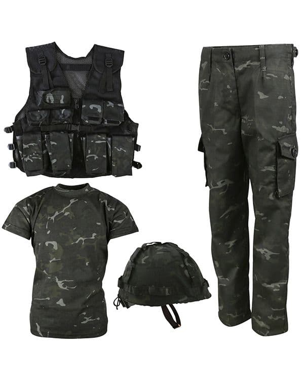 Kids Number 1 Army Combo Set