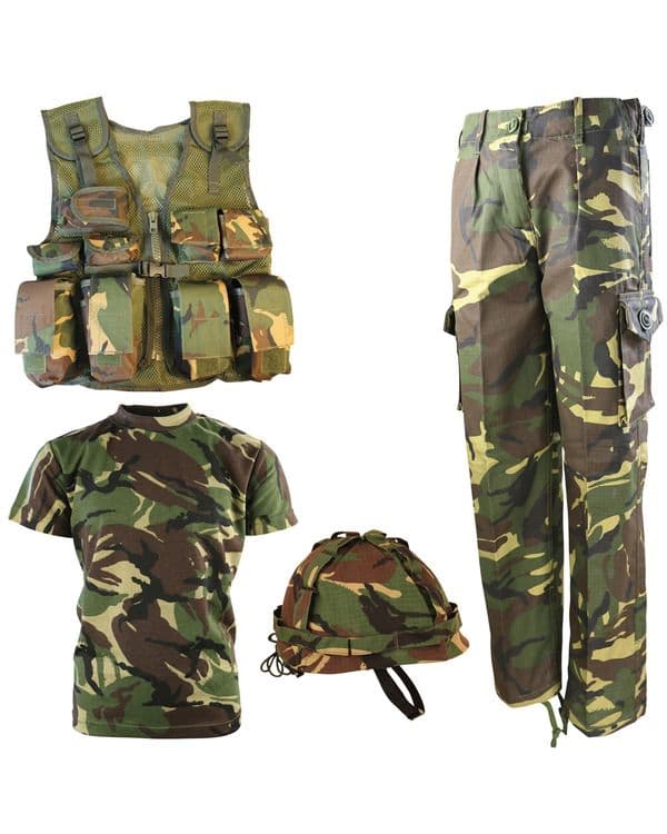 Kids Number 1 Army Combo Set