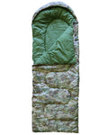 Kids Sleeping Bag Multi Terrain Camo
