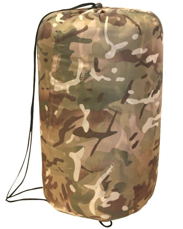 Kids Sleeping Bag Multi Terrain Camo