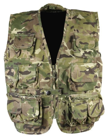 Kids Tactical Camouflage Vest