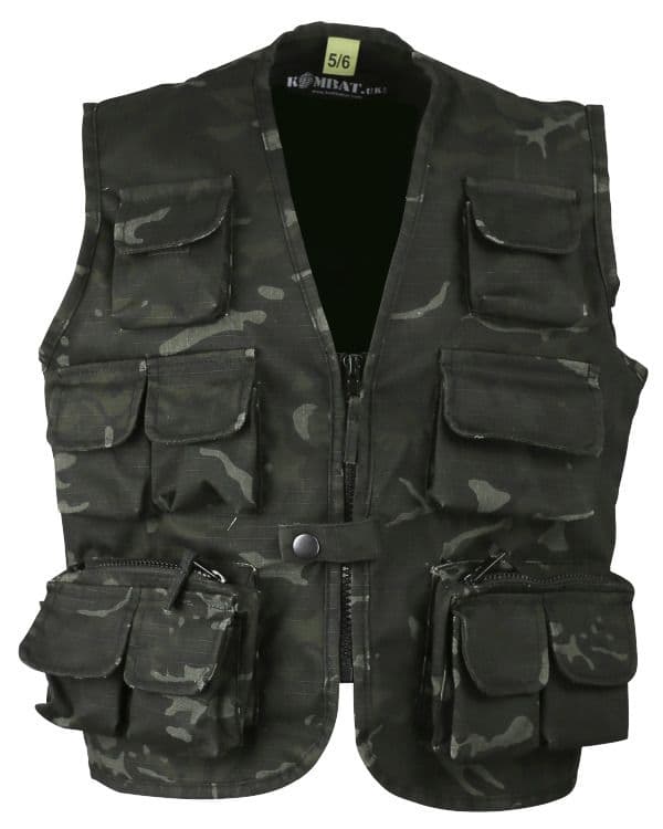 Kids Tactical Camouflage Vest