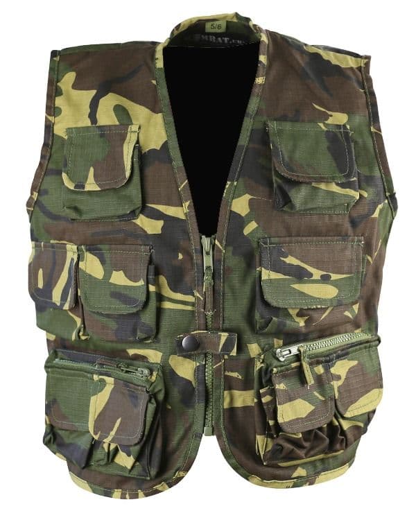 Kids Tactical Camouflage Vest