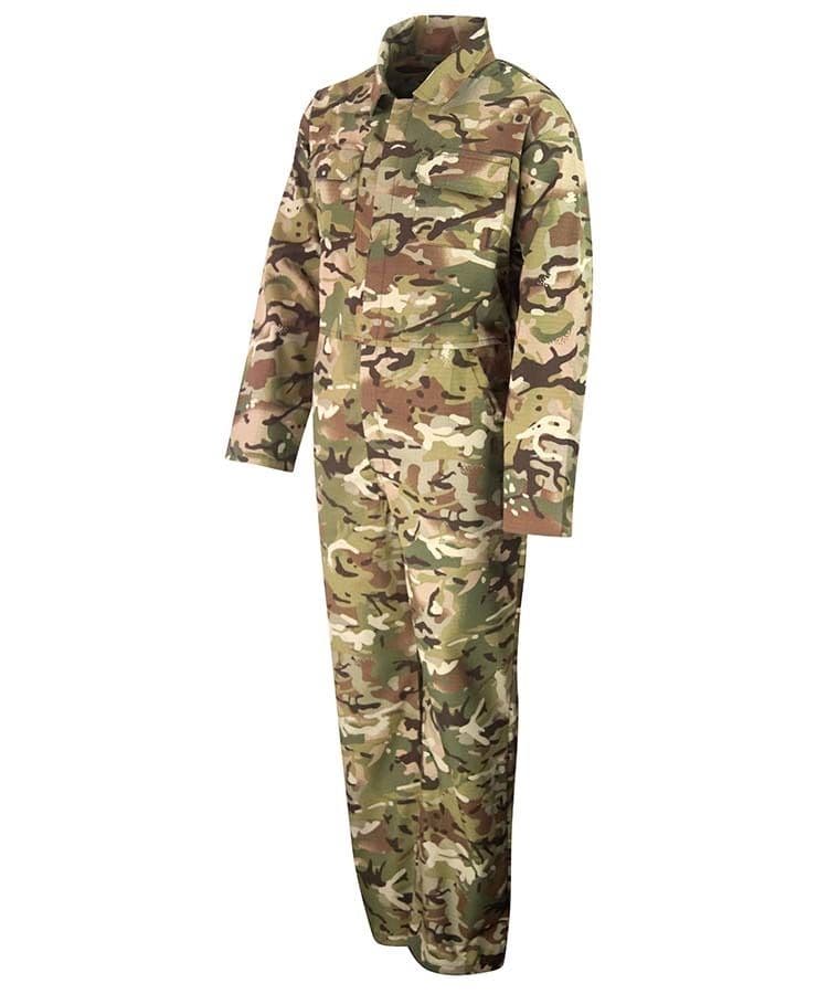 Kids Tank Suit Camouflage Coverall