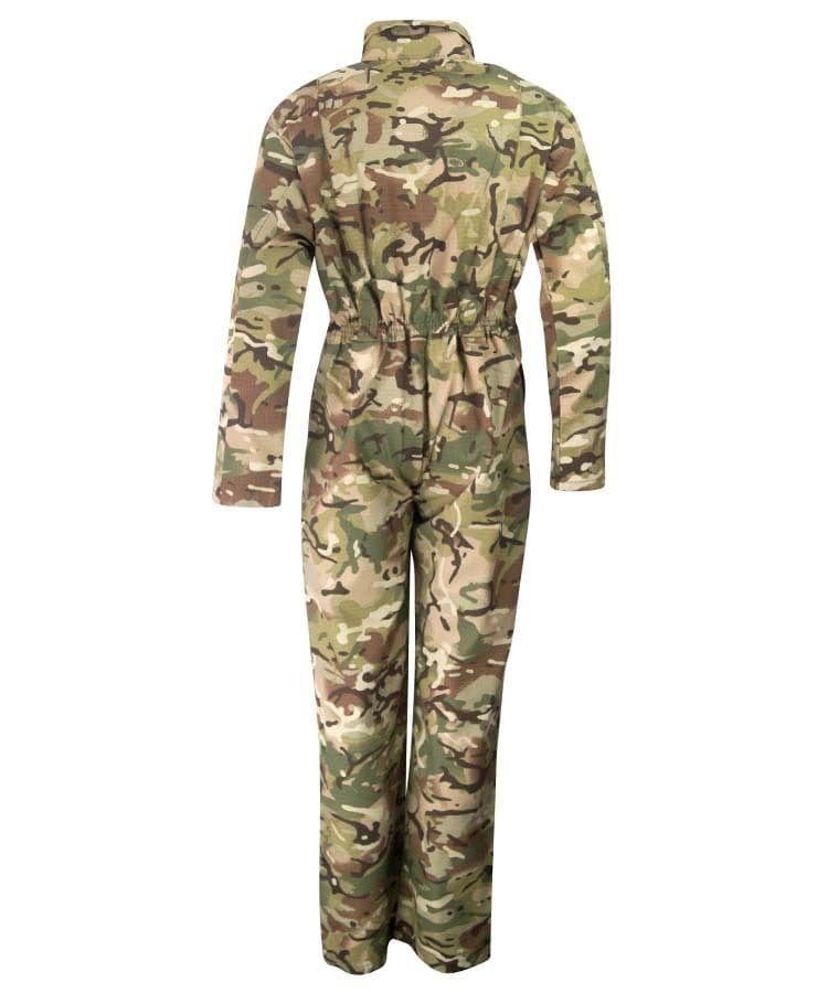 Kids Tank Suit Camouflage Coverall
