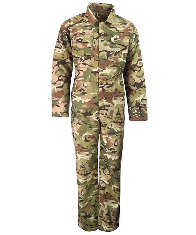 Kids Tank Suit Camouflage Coverall