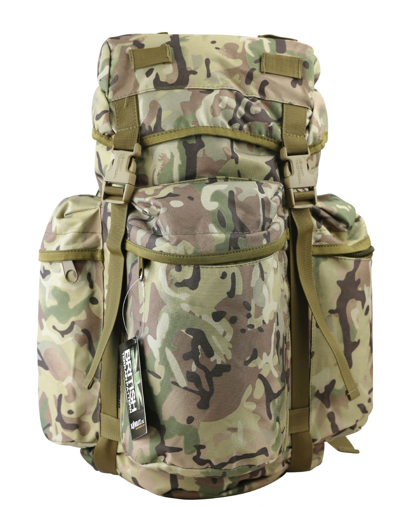 Kombat UK 30L Rucksack Multi-Terrain Camouflage BTP