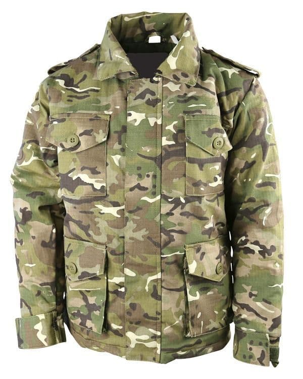 Kombat UK Kids Safari Camo Jacket