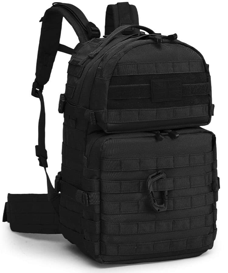 Kombat UK Medium MOLLE Assault Pack 40L Multi-Terrain Camouflage BTP