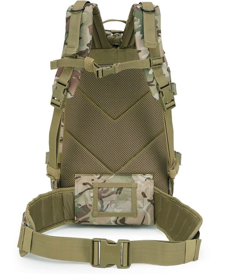 Kombat UK Medium MOLLE Assault Pack 40L Multi-Terrain Camouflage BTP