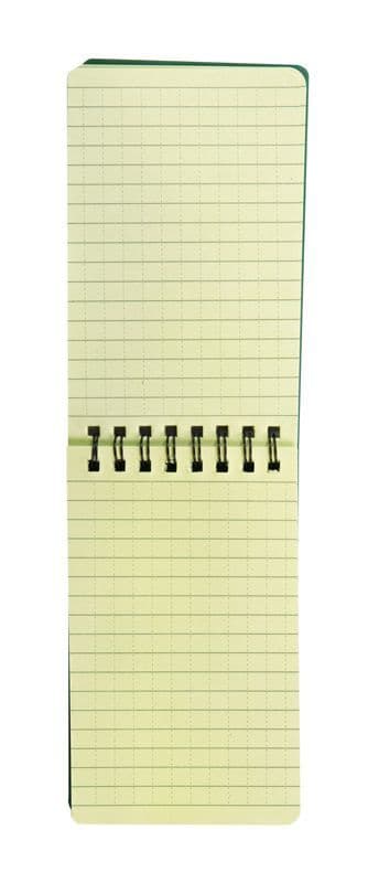 Kombat UK Mini Waterproof Notepad Green