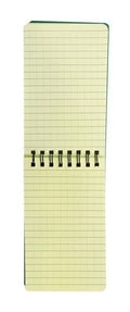 Kombat UK Mini Waterproof Notepad Green
