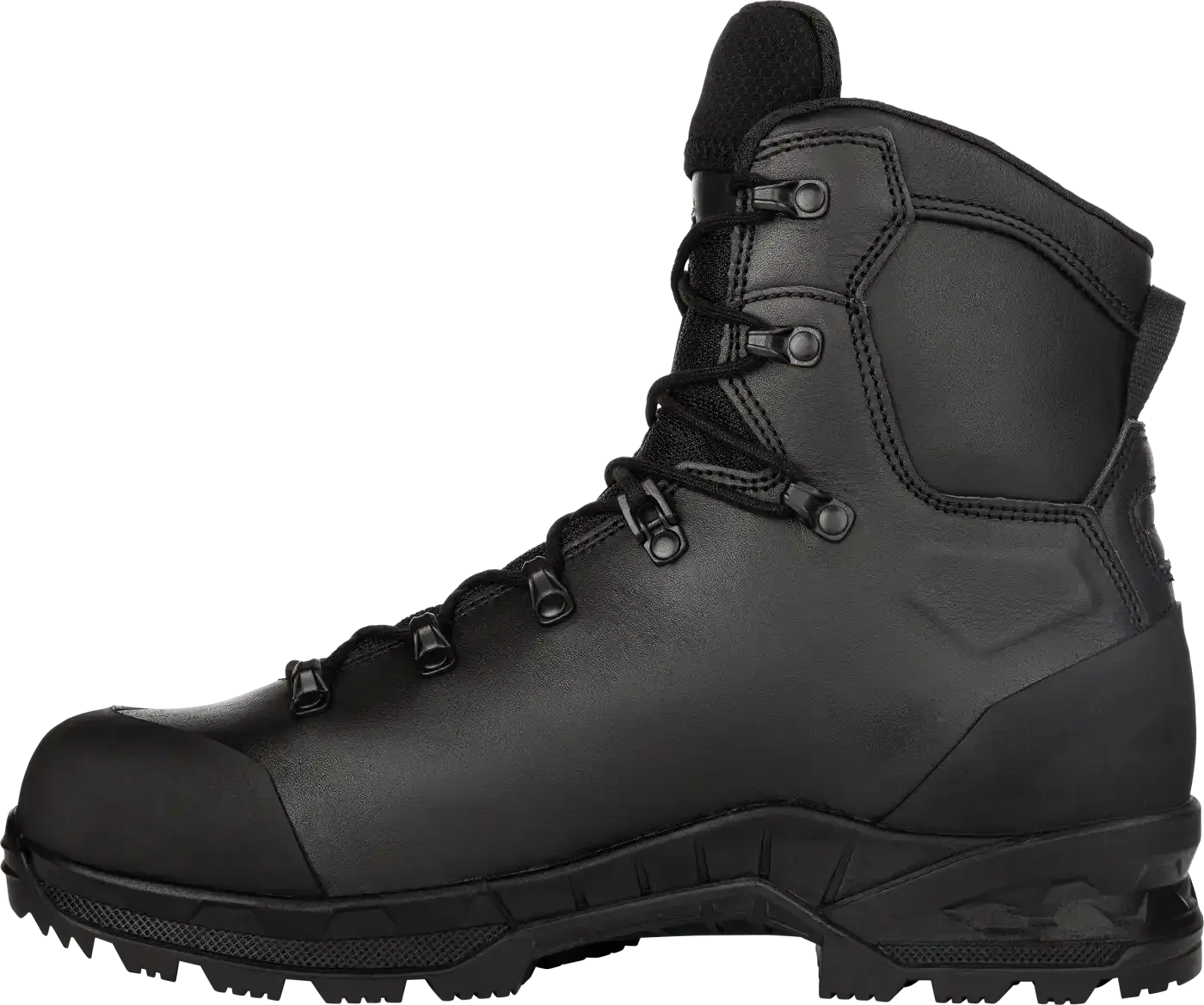 Lowa Breacher Black Mid Leg Combat Boot