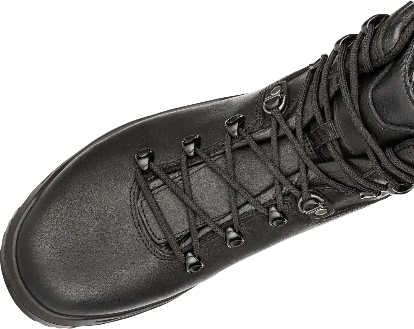 Lowa R-6 GTX Mid Black Combat Boot