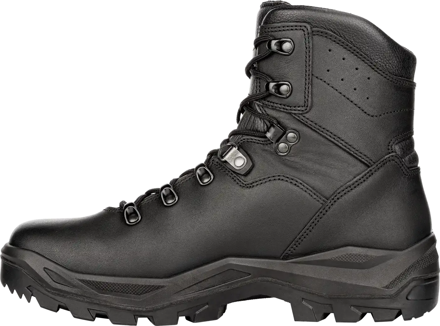 Lowa R-6 GTX Mid Black Combat Boot