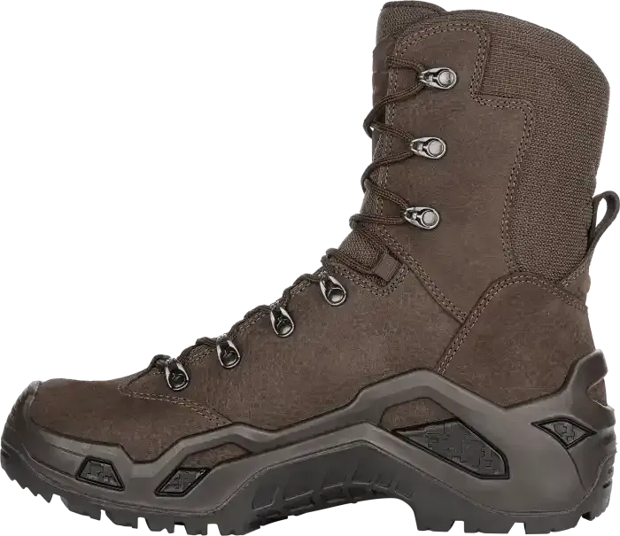 Lowa Z8N Brown GTX Nubuck Leather High-leg Tactical Combat Boot