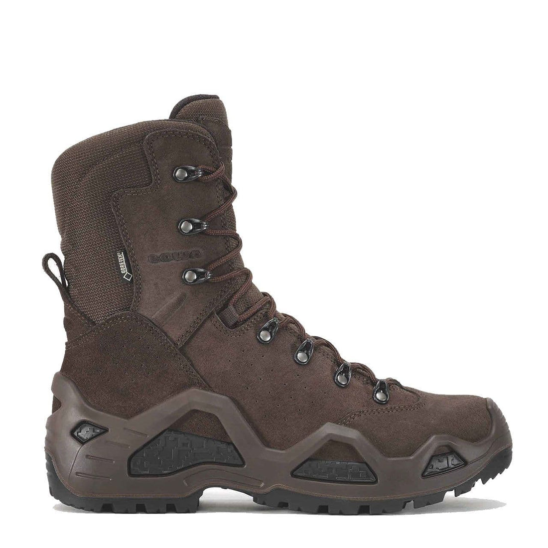 Lowa Z8N Brown GTX Nubuck Leather High-leg Tactical Combat Boot