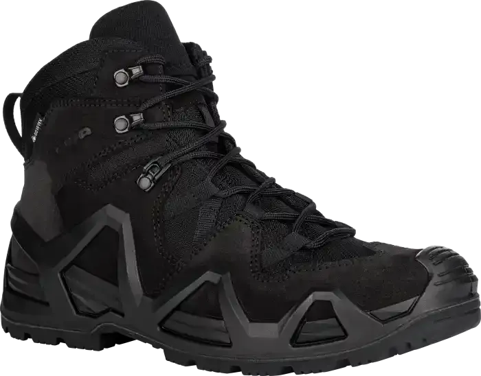 Lowa Zephyr Black GTX Mk2 Mid Combat Boot