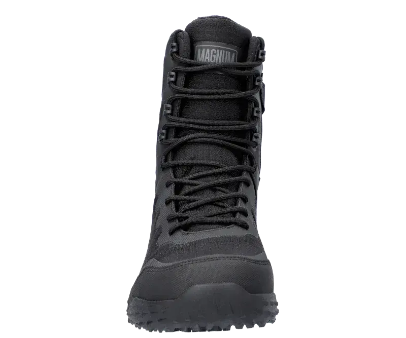 Magnum Ultima 8.0 Side Zip Boot Black Waterproof Tactical Boot