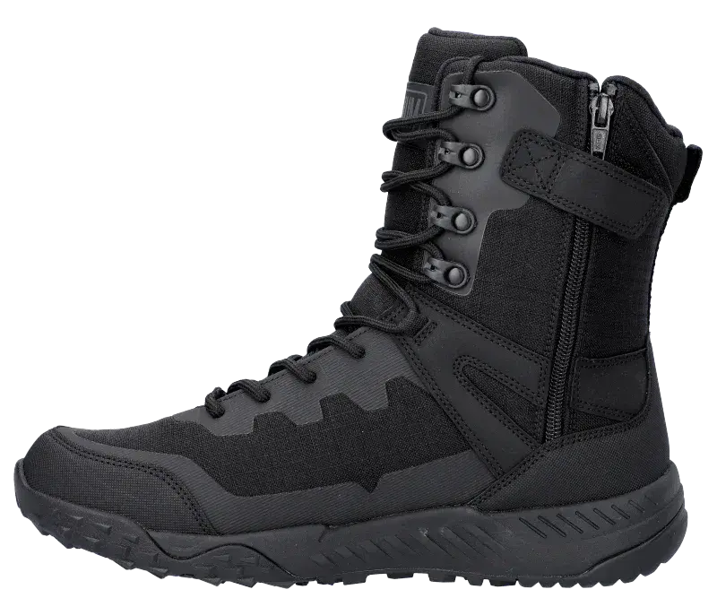 Magnum Ultima 8.0 Side Zip Boot Black Waterproof Tactical Boot