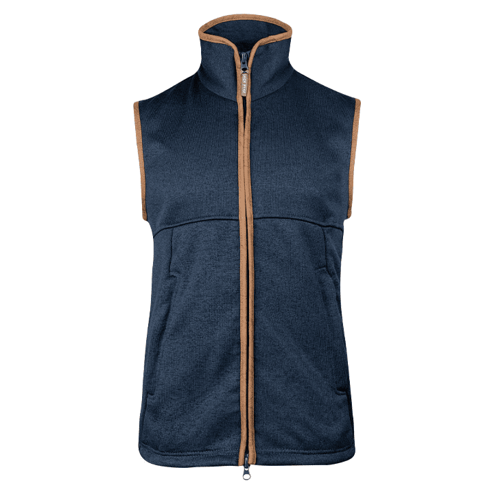 Melange Fleece Gilet