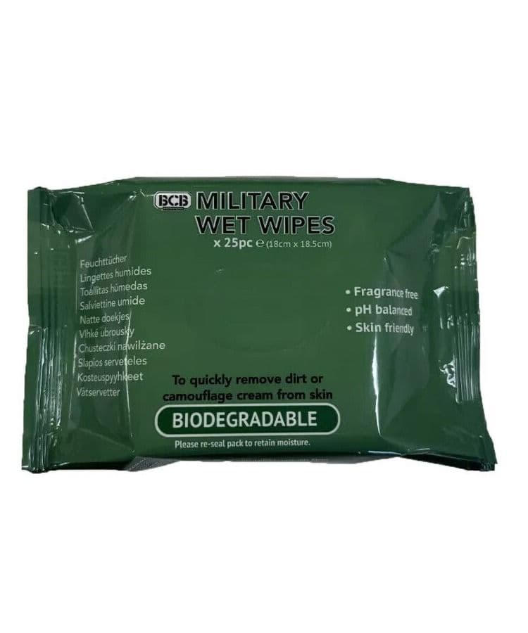 Military Face Wipes