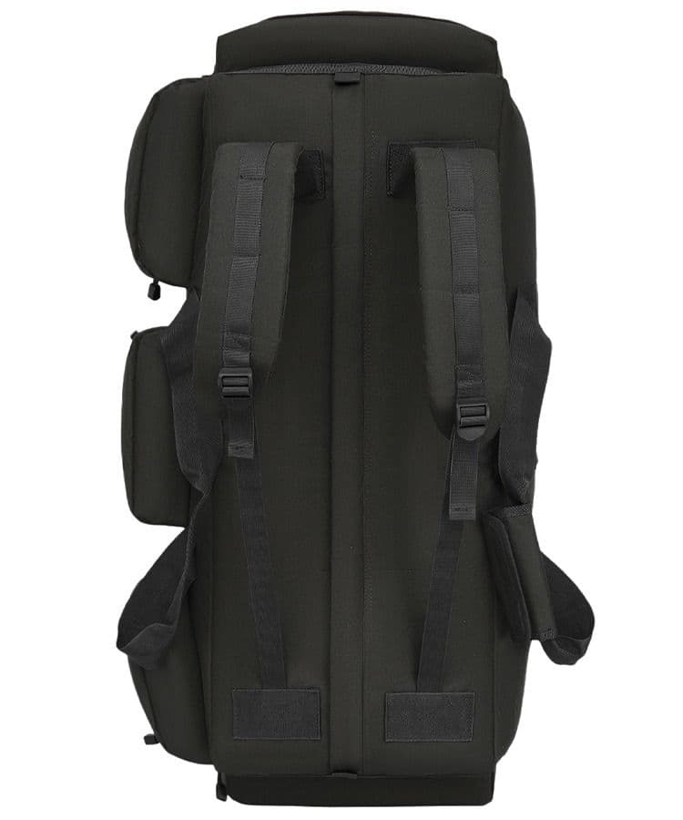 Military Style Holdall Bag Black Green Multi Terrain