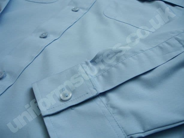 RAF & Air Cadets Mans Wedgewood Shirt Long Sleeve