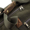 Retro Holdall Olive Green 19L