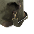 Retro Holdall Olive Green 19L