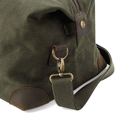 Retro Holdall Olive Green 19L