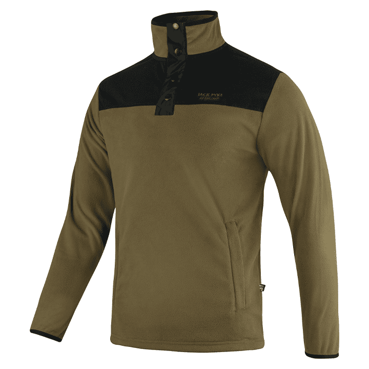 Snap Neck Fleece Top