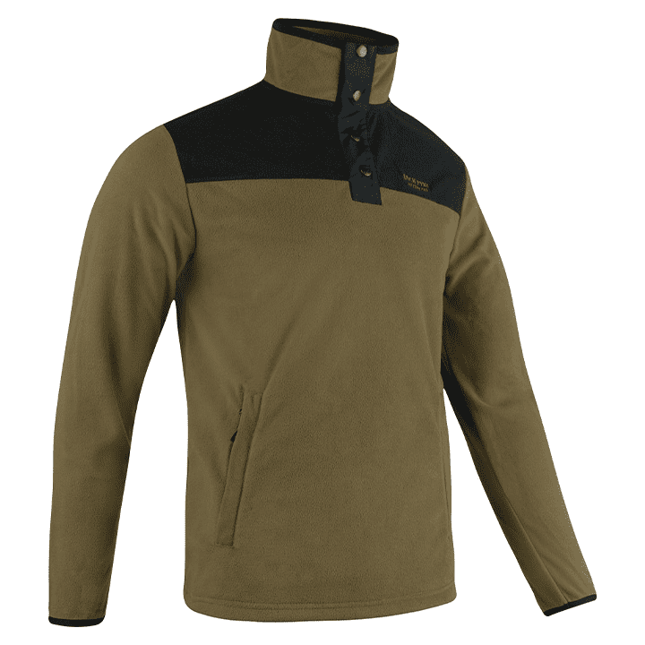 Snap Neck Fleece Top