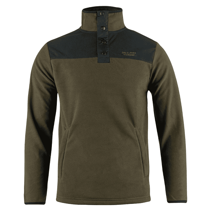 Snap Neck Fleece Top
