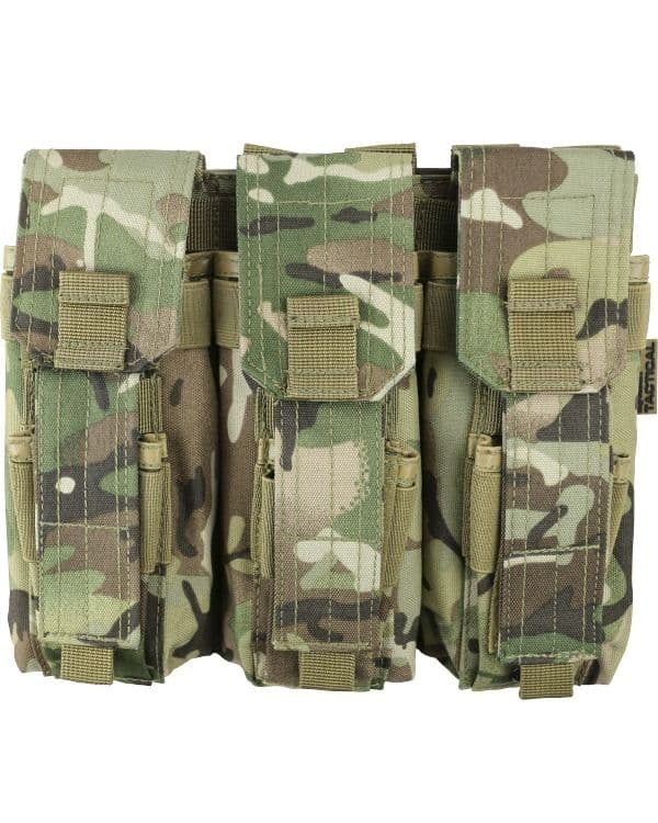 Triple Mag Pouch With Pistol Mag
